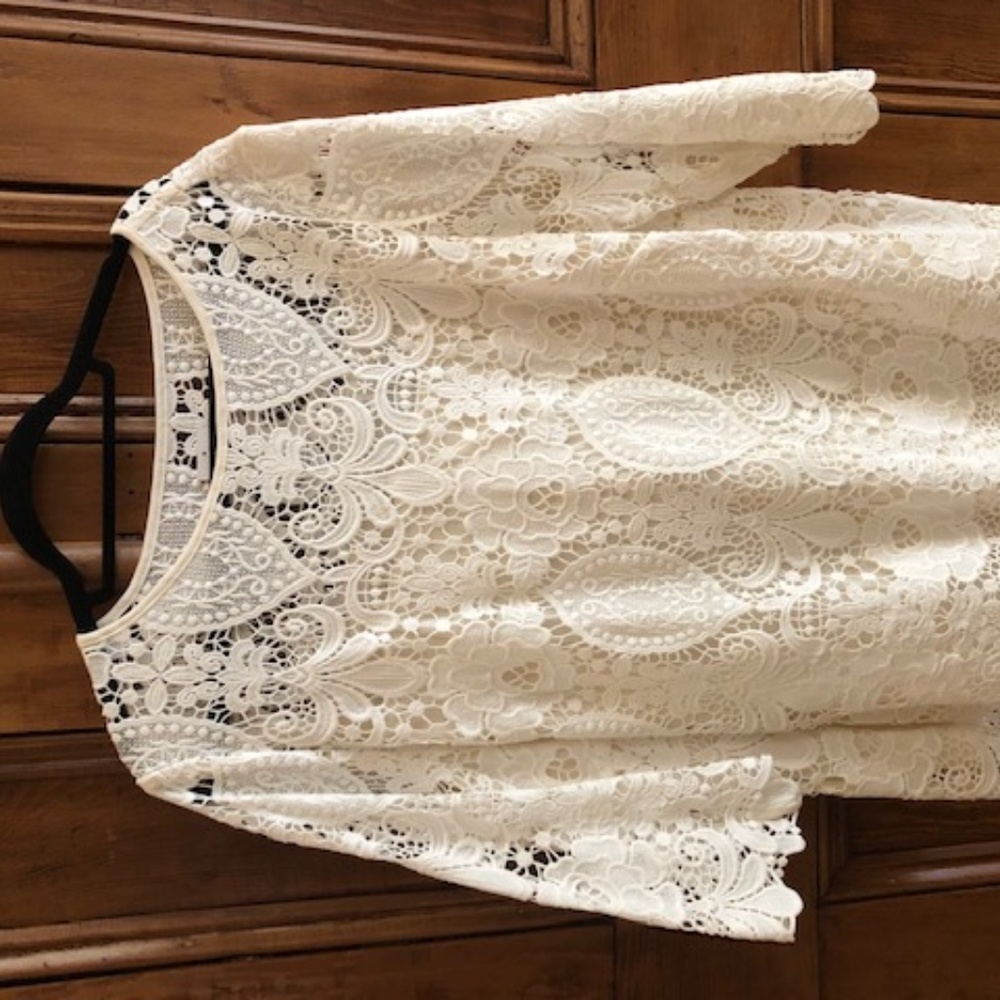 J Jill 2x Lace Top brand new